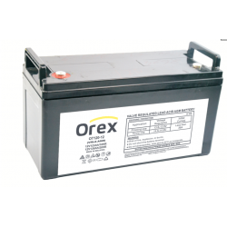 Orex 12V 130Ah (20Hr) Vrla Deep Cycle AGM Kuru Akü (406x172x237mm)